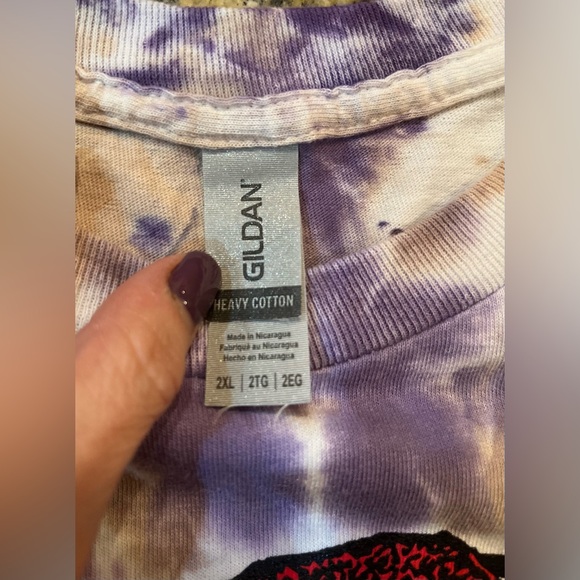 Grateful Dead 2XL Summer Tour 2023 Tie Dye Skull Roses Long Sleeve Dead & Co - Picture 7 of 8